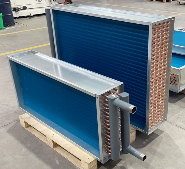 Aluminium Finned Tube He Core High Efficiency Heat Exchanger