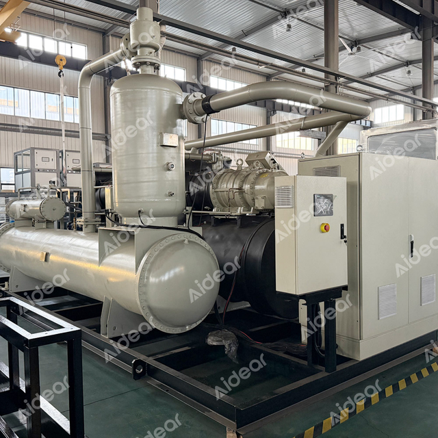 100 Ton Screw Type Water-Cooled Industrial Chiller for HVAC