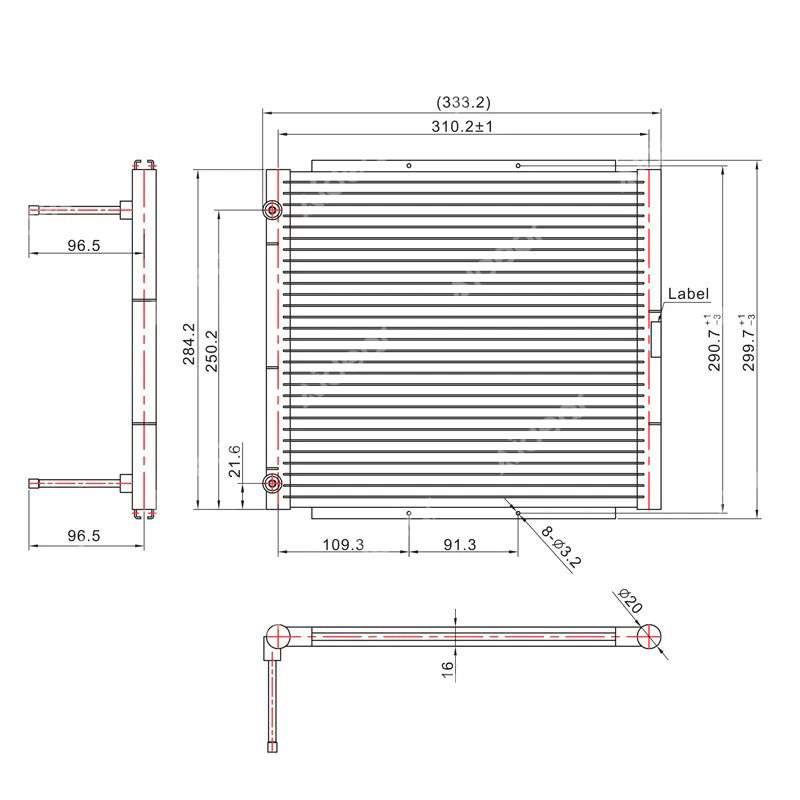 SC-1000 Microchannel Condenser Coil