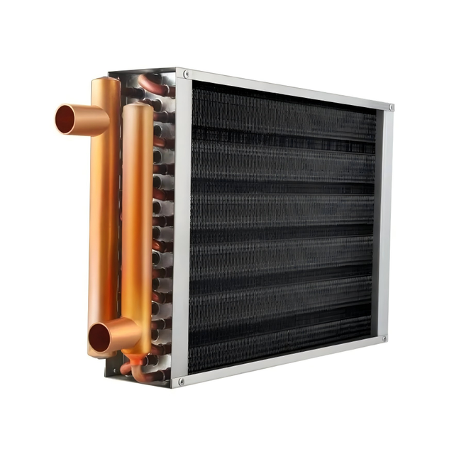 Copper Tube Aluminium Fin Type Refrigeration Heat Exchanger