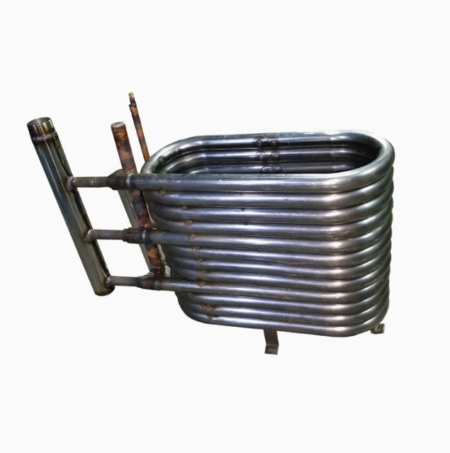 CHEGN de carbono e trocador de calor do tubo de cobre