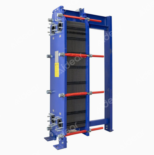 100kW SS316 Plate Water-Cooled Heat Exchanger for Oil Cooling