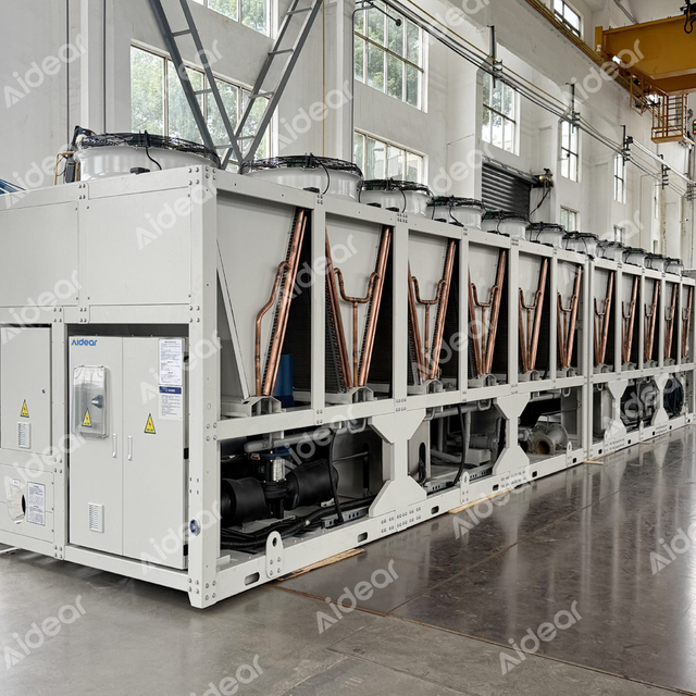 Industrial Anti-Corrosion Glycol Cooling Air Cooled Modular Screw Water Chiller