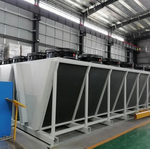 Hacst Free Cooling Flat/V-Type Adiabatic Dry Cooler To Cool Oil/Water/Glycol