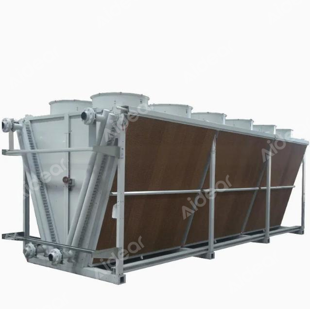 Aluminum Finned Tube Air-Cooled Heat Exchanger for Oil Treatment
