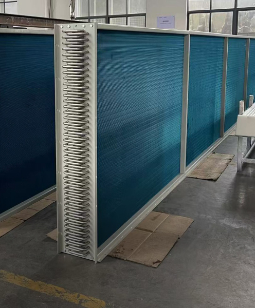 Stainless steel tube & Aluminum fin heat exchanger