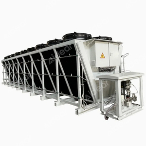Fluid Dry Cooler for Mobile Data Center Cooling