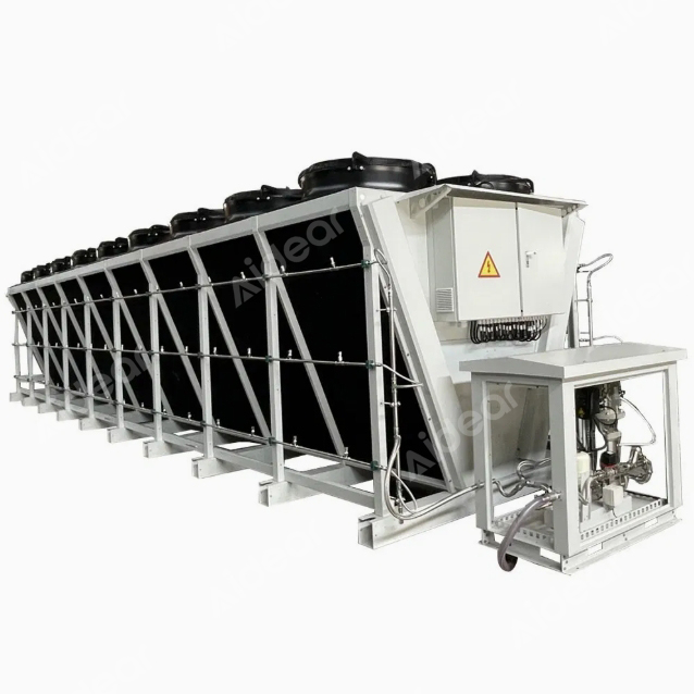 Fluid Dry Cooler for Mobile Data Center Cooling