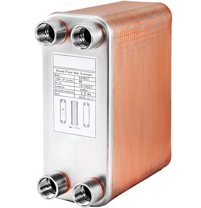 3x7.5 30-Plate Heat Exchanger for Hydronic Heating