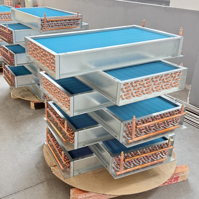 Customized Copper Tube Aluminum Fin Condenser Coil