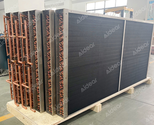 Kostengünstige Aluminiumflossen Kupferrohr-Wechselstromverdampferspule