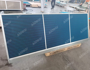 Kupferrohr Aluminiumflosse HVAC -Spule für AHU