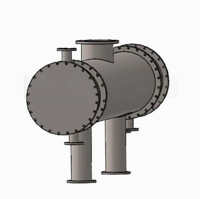 Factory Good Performance Fixed Tubesheet Tube Bundle Heat Exchanger for Compressor Oil Cooler