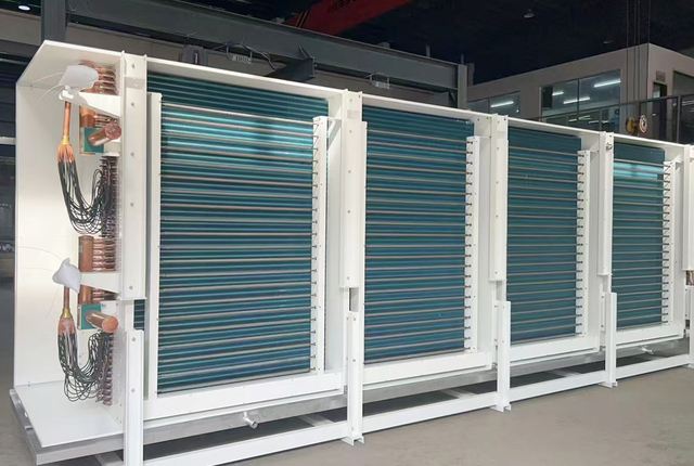 Commercial Copper Tube Aluminum Fin Coil Condenser
