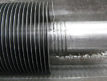 Embedded fins