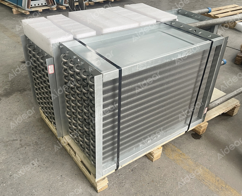 Custom Copper Tube Fin Heat Exchanger