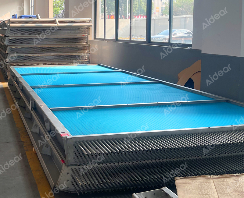 Copper Tube Aluminum Fin Fan Heater Heat Exchanger