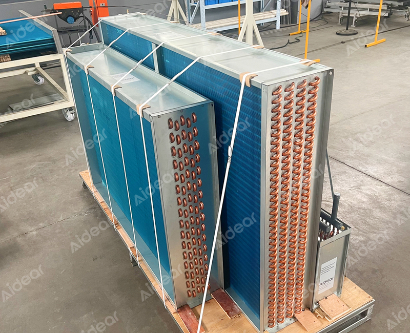 Aluminum Tube And Fin Evaporative Cooling Coil