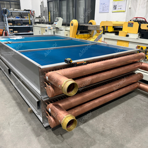 Industrial Air Cooled Finned Tube Heat Exchanger / Dry Cooler – Custom Copper Coil Design | Aidear