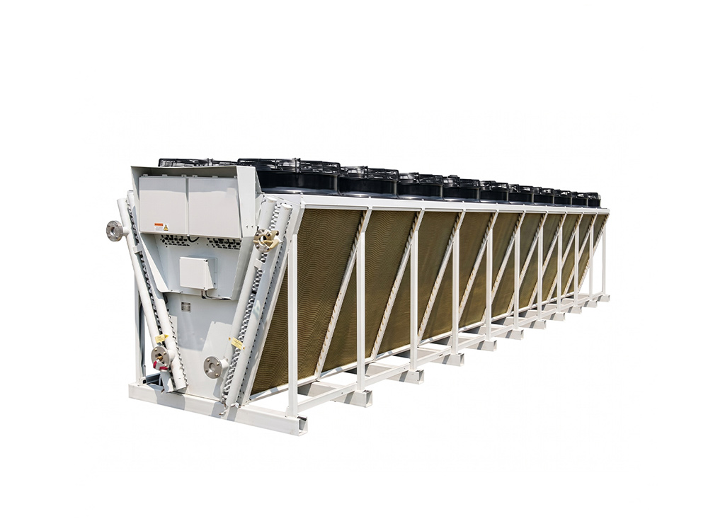 V-type dry cooler