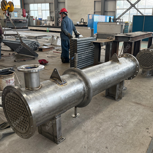 Industrial Stainless Steel Shell and Tube Heat Exchanger – Fixed Tubesheet Design | Aidear