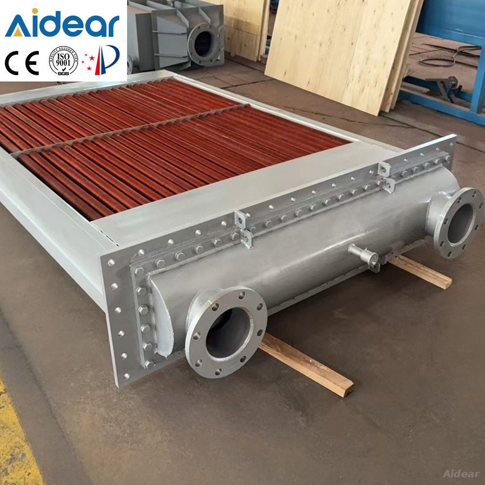 Compact CopperPlate Fin Heat Exchanger for SVG SVC Static Var Generator Power Electronics Cooling System Application