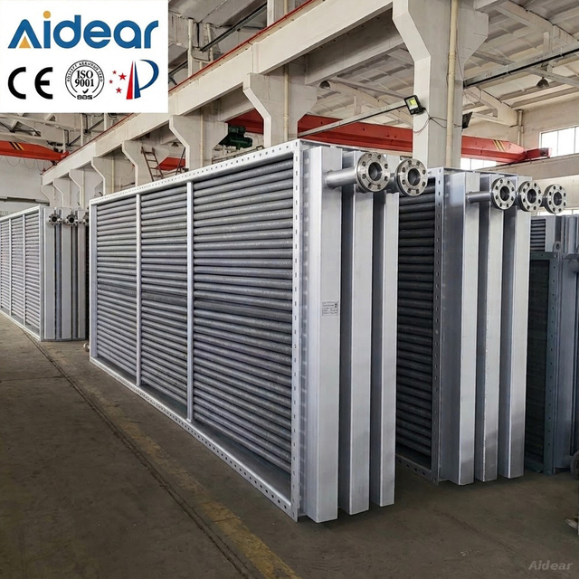 Aluminum Finned Tube Air Heat Exchanger
